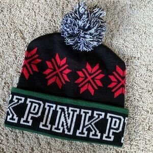 PINK winter hat NWOT